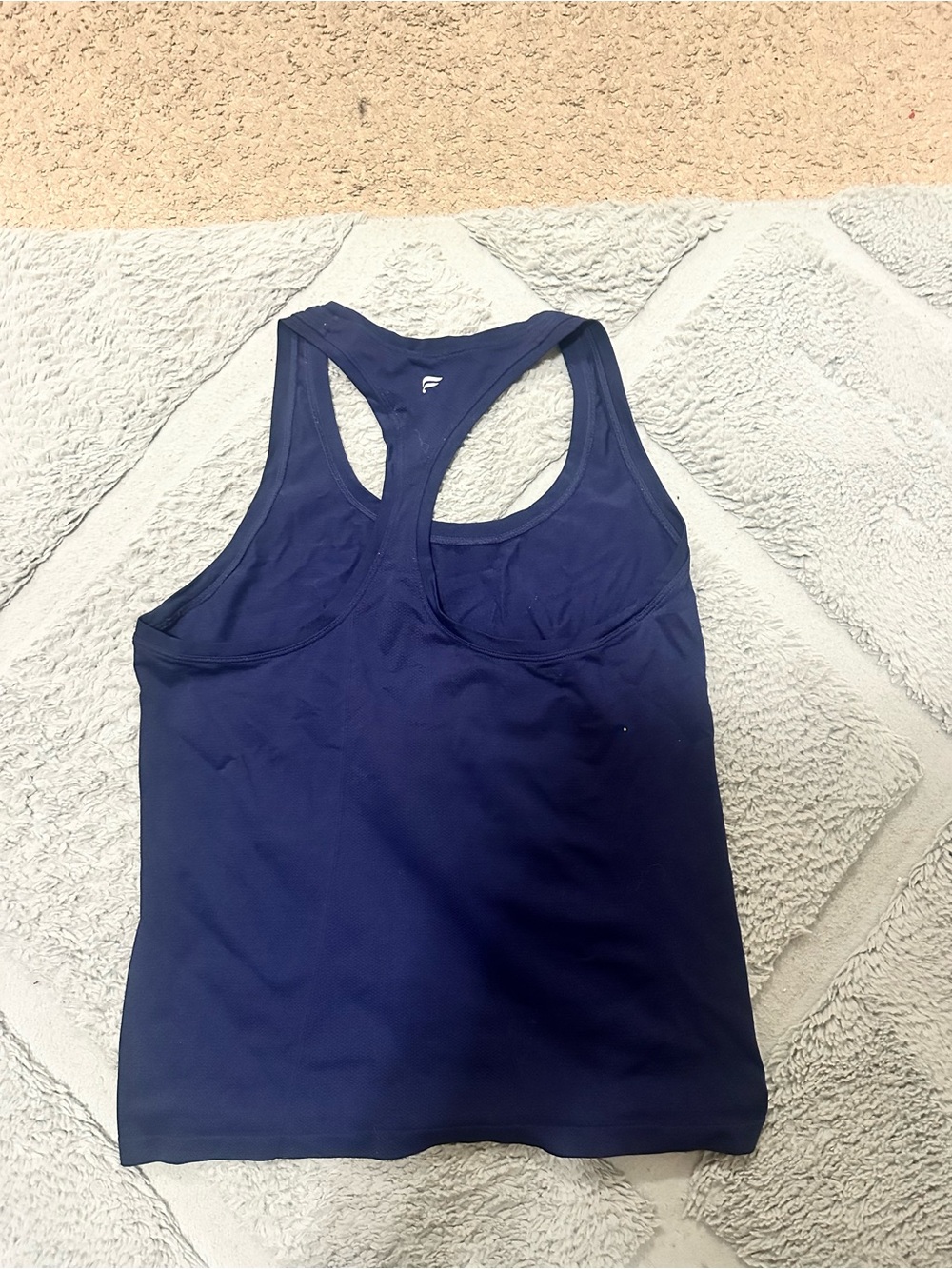 Fabletics Deep Blue Racerback Tank